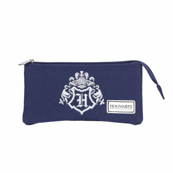 Harry Potter Federmäppchen Hogwarts Logo Blue