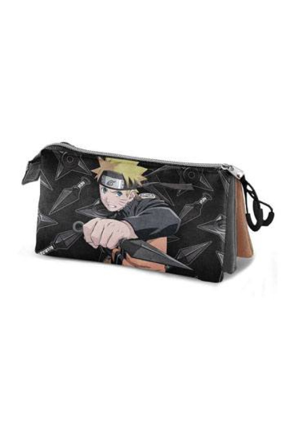 Naruto Triple Federmäppchen Weapons