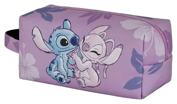 Lilo & Stitch Plus Brick Travel Kulturbeutel Stitch & Angel Pink
