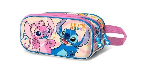 Lilo & Stitch 3D Double Federmäppchen Dance Pink