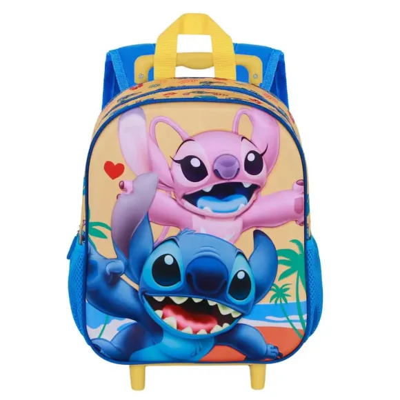 Lilo & Stitch 3D Rucksack mit Rädern Ocean Blue Small     