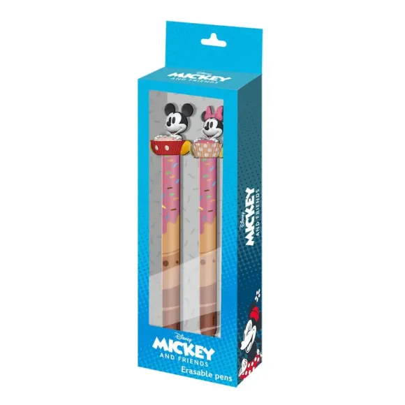 Mickey & Minnie löschbare Gelstifte 2-er Pack      