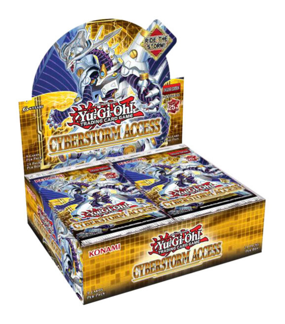 Yu-Gi-Oh! TCG Cyberstorm Access Booster Display (24) *Englische Version*