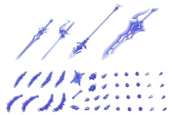 Kotobukiya M.S.G. Model Kit Heavy Weapon Unit 38 Holonic Arms