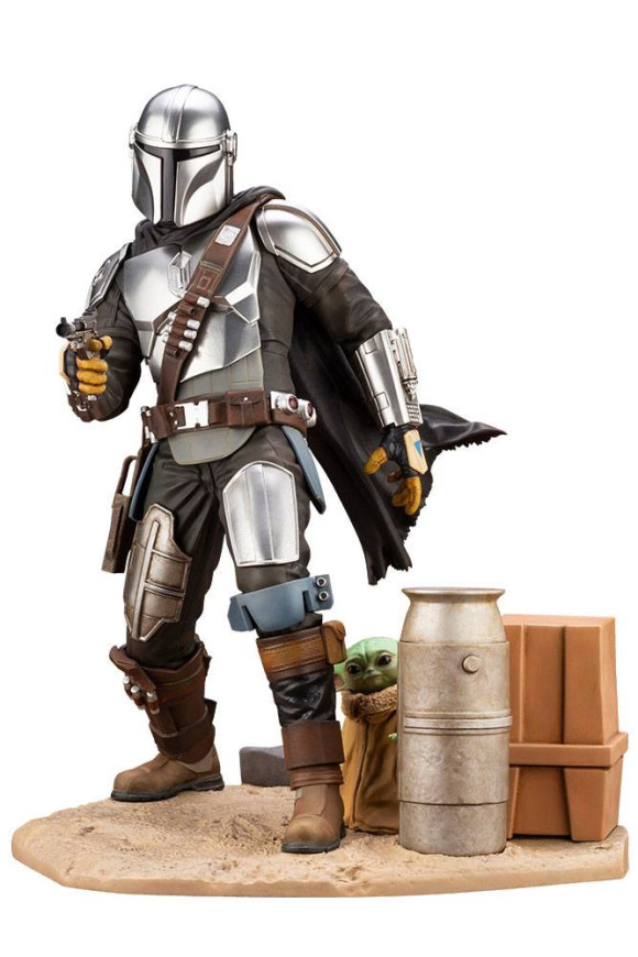 Star Wars The Mandalorian & The Child ARTFX Statue  26 cm