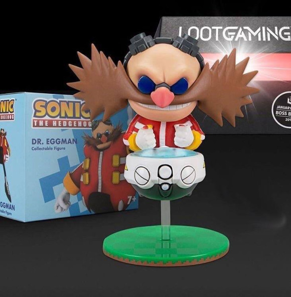 Sonic Figur Dr. Eggman Lootcrate Exclusive 10 cm