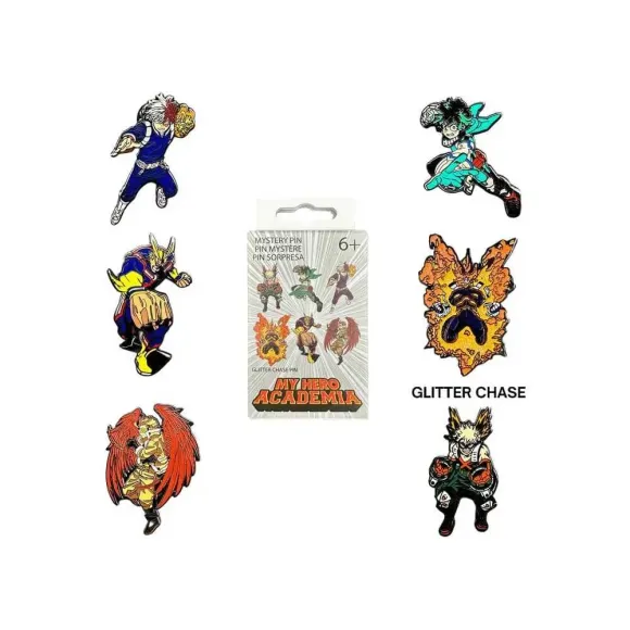 My Hero Academia by Loungefly Ansteck-Pins Blind Box Multi Char Sortiment (12)