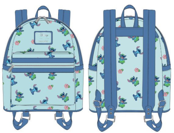 Disney by Loungefly Rucksack Lilo & Stitch Multi Pose