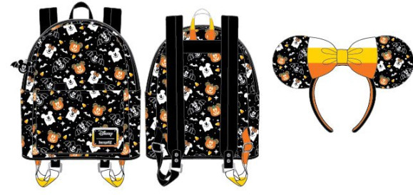 Disney by Loungefly Rucksack & Haarreif Set Spooky Mice