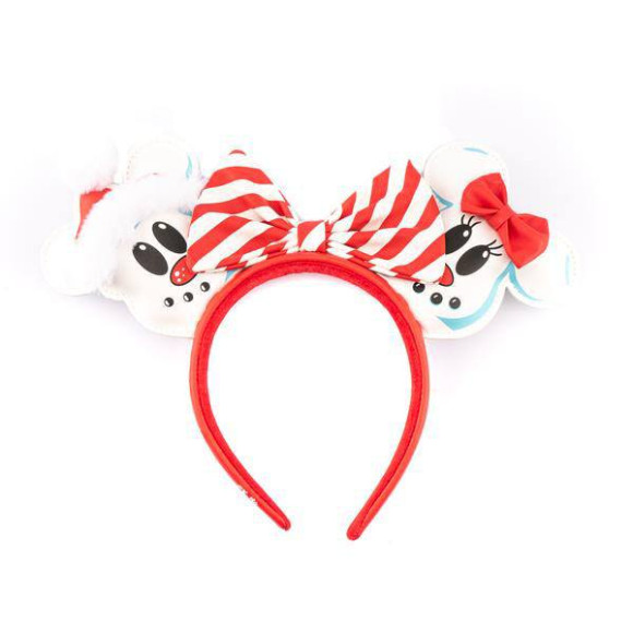 Disney by Loungefly Haarreif Snowman Minnie & Mickey