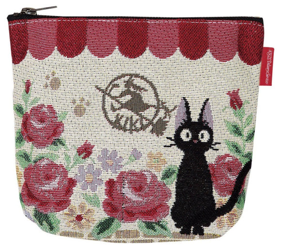 Kikis kleiner Lieferservice Geldbörse / Kosmetiktasche Jiji Roses