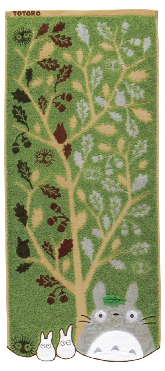 Mein Nachbar Totoro Handtuch Acorn Tree 34 x 80 cm
