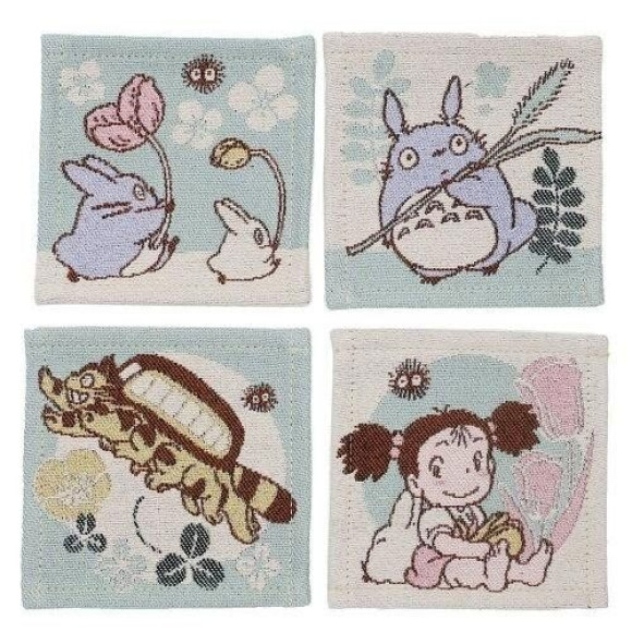 Mein Nachbar Totoro Untersetzer 4er-Pack Characters