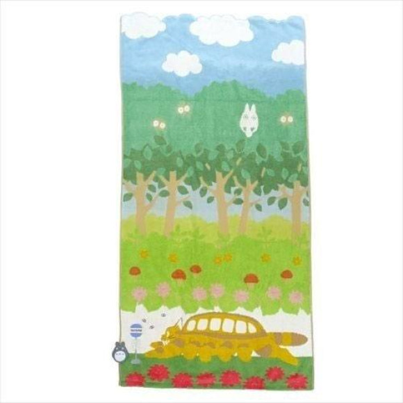 Mein Nachbar Totoro Handtuch Catbus 60 x 120 cm