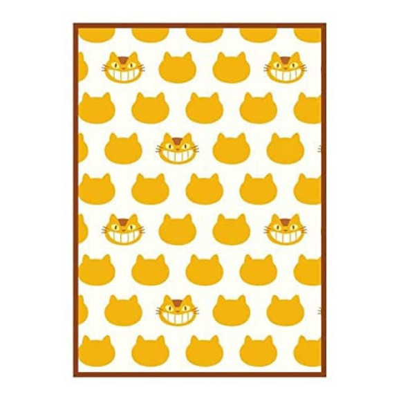 Studio Ghibli Flanell-Fleecedecke Mein Nachbar Totoro Catbus Silhouette 100 x 140 cm