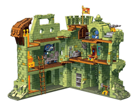 Masters of the Universe Castle Grayskull Mega Construx Probuilder Bauset