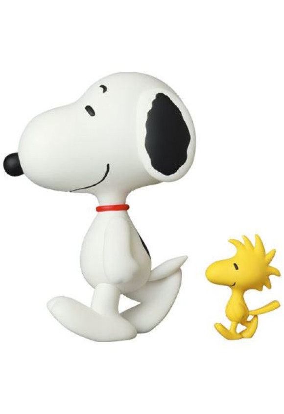 Peanuts VCD Vinyl Figuren Set Snoopy & Woodstock 1997 Ver. 7 - 16 cm