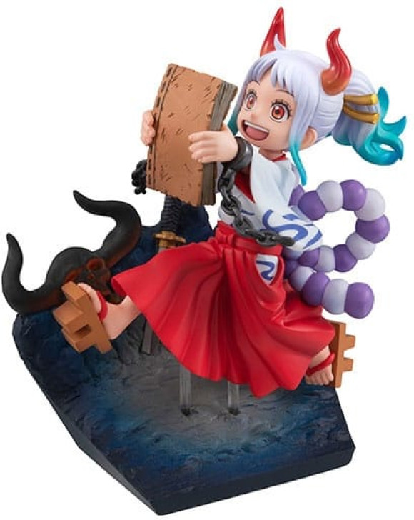 One Piece G.E.M. Serie PVC Statue Yamato Run! Run! Run! 13 cm