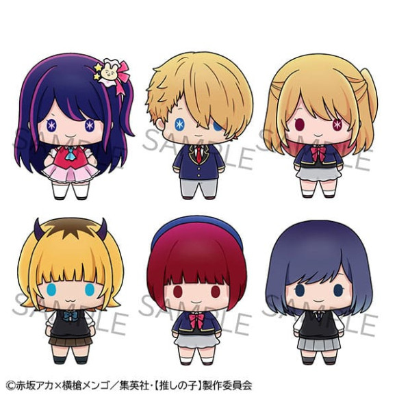Oshi no Ko Chokorin Mascot Series Sammelfiguren 6er - Pack 5 cm