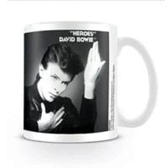 David Bowie Tasse Heroes