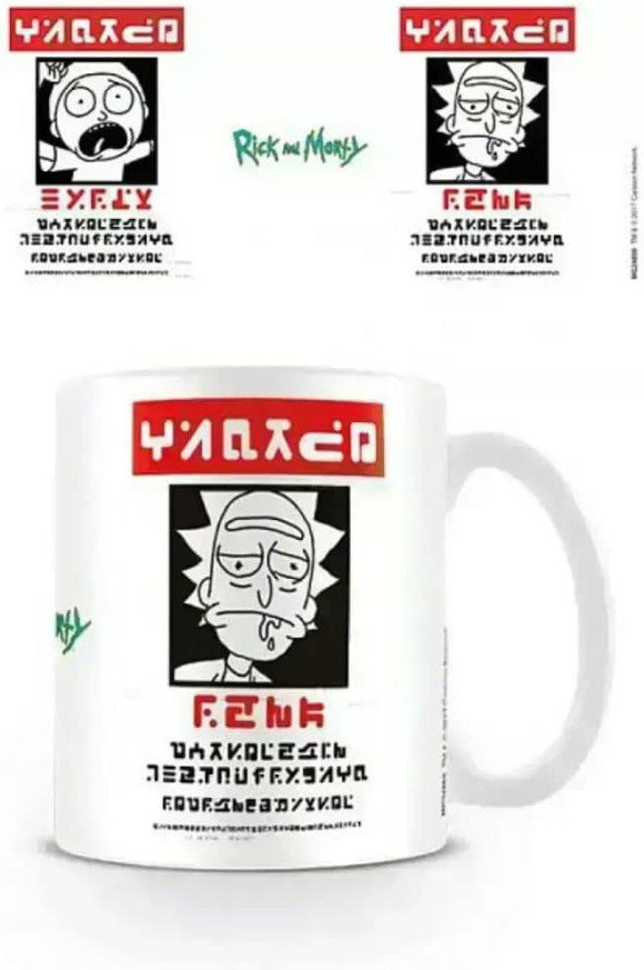 Rick and Morty Tasse Wanted