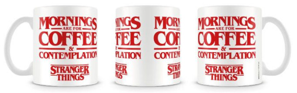 Stranger Things Tasse Coffee and Contemplation