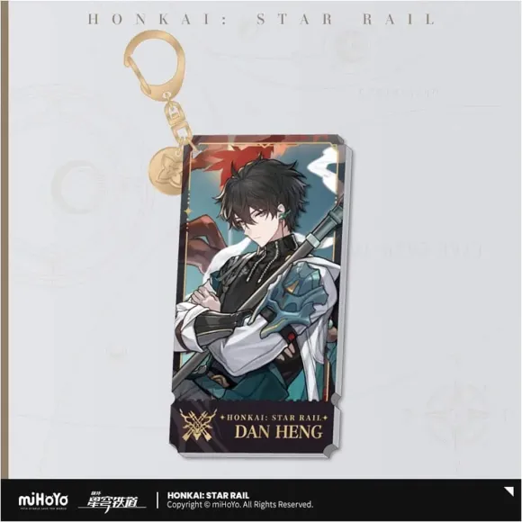 Honkai: Star Rail Charakter Acryl Schlüsselanhänger Dan Heng 9 cm