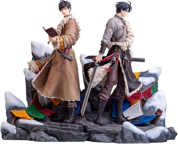 Time Raiders PVC Statuen 1/7 Wu Xie & Zhang Qiling: Floating Life in Tibet Ver. Special Set 28 cm