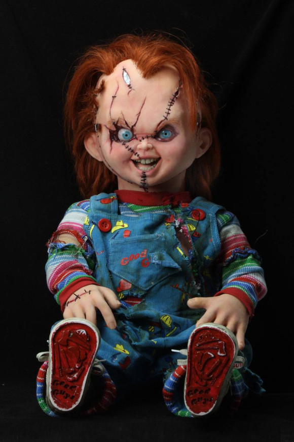 Chucky und seine Braut Chucky Puppe Prop Replik 76 cm