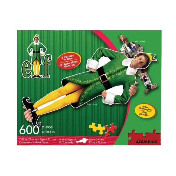 Buddy - Der Weihnachtself Shaped Puzzle Elf (600 Teile)