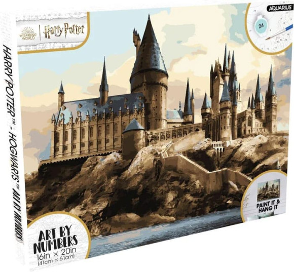 Harry Potter: Hogwarts Art by Numbers