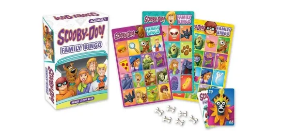 Scooby-Doo Brettspiel Family Bingo *Englische Version*