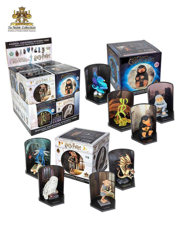 Harry Potter - Phantastische Tierwesen Statuen Magical Creatures Mystery Cube 9 cm