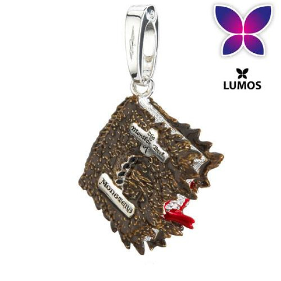 Harry Potter Anhänger für Lumos Bettelarmband Monsterbuch der Monster