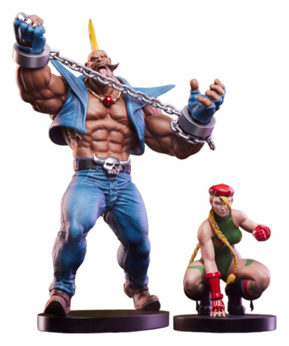 Street Fighter PVC Statuen 1/10 Cammy & Birdie 24 cm