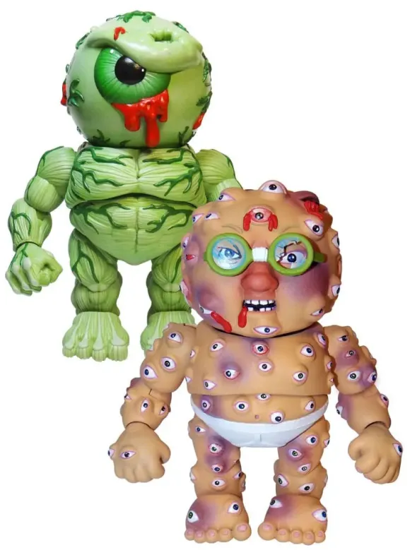 Madballs vs GPK Actionfiguren 2er-Pack Starin' Darren vs Oculus Orbus 15 cm