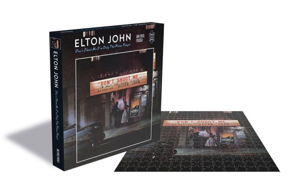 Elton John Puzzle Don't Shoot Me I'm Only the Piano Player