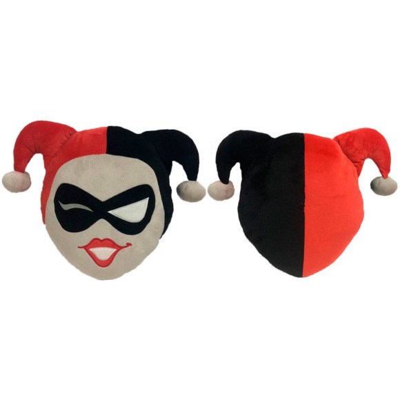DC Comics Plüschkissen Harley Quinn Face 35 x 35 cm