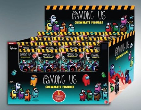 Among Us Crewmates Mini-Figuren Display