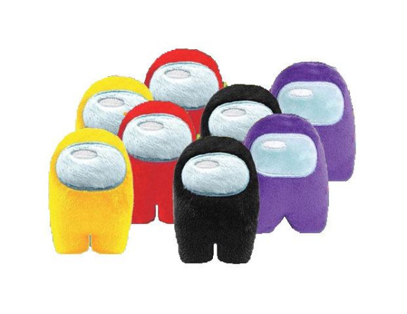 Among Us Crewmates 4er Pack Plüschfiguren 19 cm