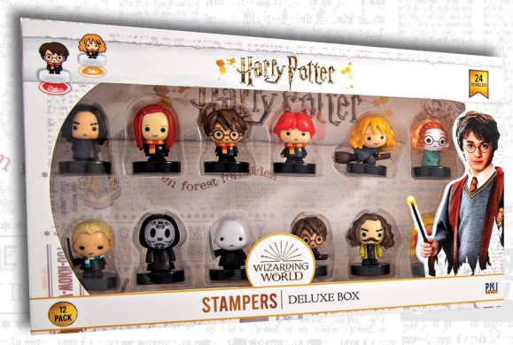 Harry Potter Stempel 12er-Pack Wizarding World 4 cm