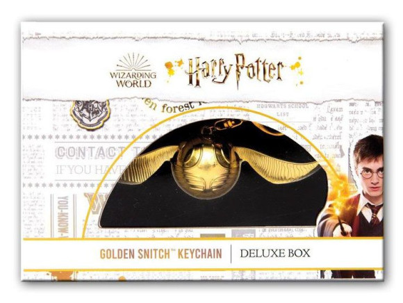 Harry Potter Schlüsselanhänger Goldener Schnatz Deluxe Box 12 cm