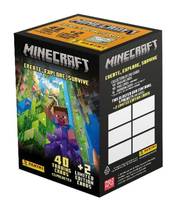 Minecraft - Create, Explore, Survive Trading Cards Blaster Box *Deutsche Version*