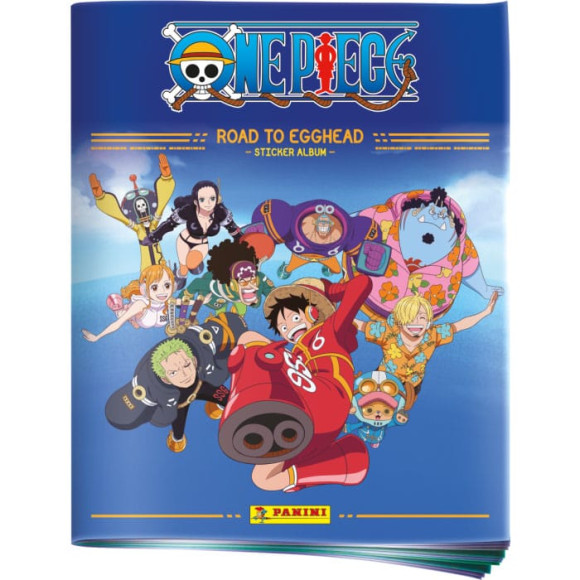 One Piece: Road to Egghead Sticker Collection Album *Deutsche Version*