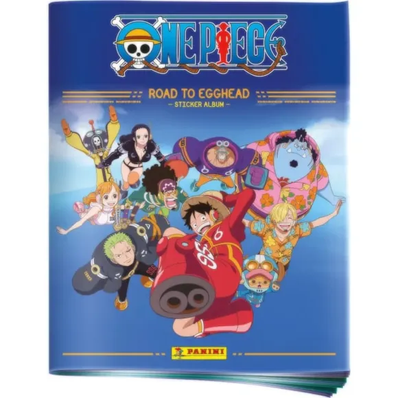 One Piece: Road to Egghead Sticker Collection Album *Deutsche Version*