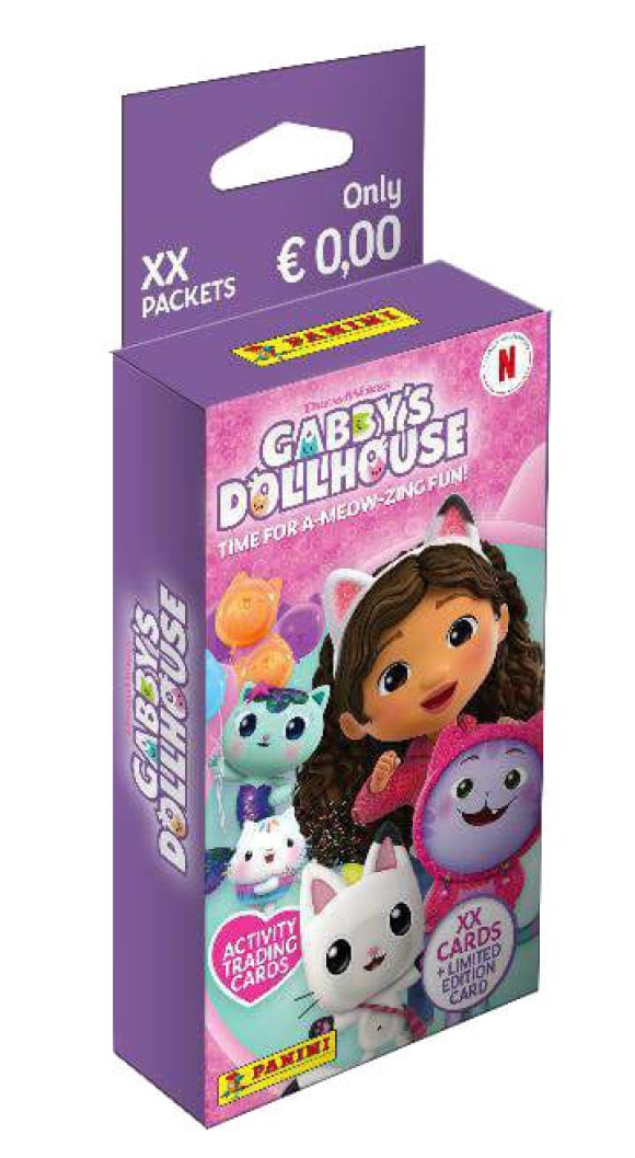 Gabby's Dollhouse: Time for a Meow-Zing fun Sticker Collection Eco-Blister *Deutsche Version*