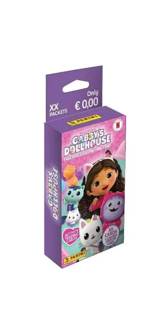 Gabby's Dollhouse: Time for a Meow-Zing fun Sticker Collection Eco-Blister *Deutsche Version*