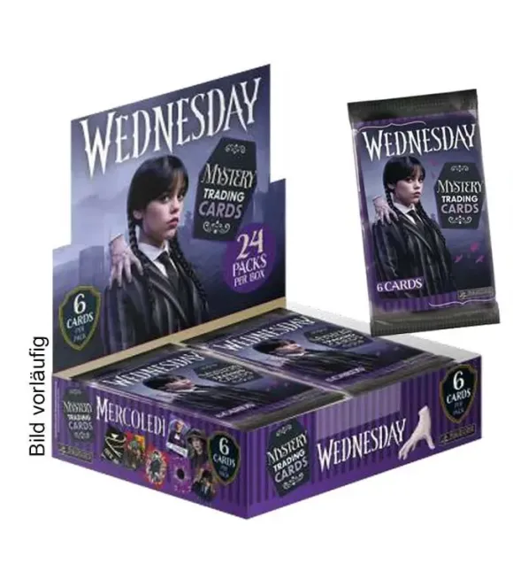 Wednesday Trading Cards Flow Pack Box (24) 