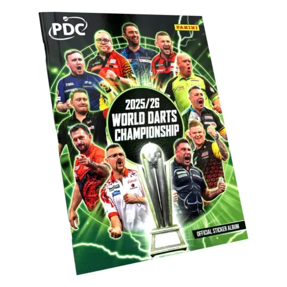 PDC World Darts Championship 2025/26 Sticker Collection Album *Deutsche Version*