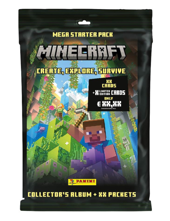 Minecraft - Create, Explore, Survive Trading Cards Starter-Set *Deutsche Version*